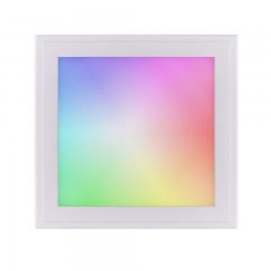 20W 300×300 RGBW smart led panel light colorful smart LED panel lamp Bluetooth Wifi Alexa panel light 20watt