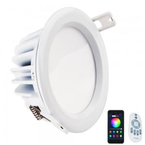 14W RGBW smart downlight fittings Bluetooth Wifi Alexa 14watt Smart Led Mesh Light