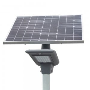 30W Semi integrated Solar LED Street Light with Rotation Solar Panel solar garden light 30watt