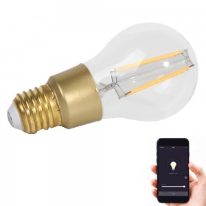 7W E27/E26/B22 WIFI Smart LED Filament Bulb