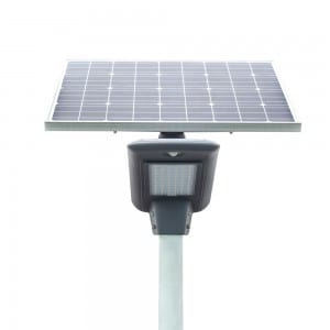 30W Semi integrated Solar LED Street Light with Rotation Solar Panel solar garden light 30watt