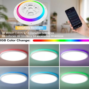 Smart WIFI+BLE Ceiling Panel light