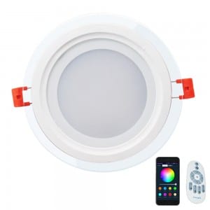 12W RGBW CCT Dimmable Smart Led Mesh Light led ceiling downlights 12watt wifi downlight