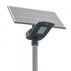 50W Semi-integrated LED Street Light with Pathway RGB Indicator 50watt for pathway lighting